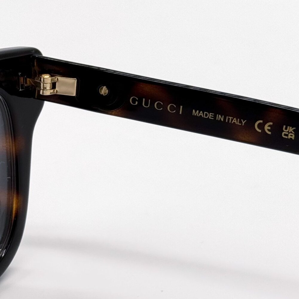 NEW GUCCI GG1831O 006 HAVANA BROWN WOMEN EYEGLASSES GUCCI - Picture 9 of 10
